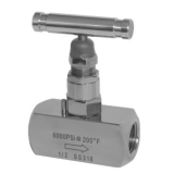 SS316 Needle Valve 6000PSI 1/2