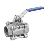 3-PC Female Threaded Ball Valve